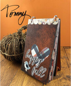 VIDEO CORSO HAPPY FALL, MINI ALBUM DA TAVOLO