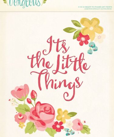 Hello Gorgeous Frameable Art Prints 8X10 6/Pkg