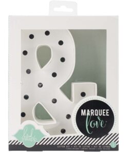 Heidi Swapp Marquee Love Letters, Numbers & Shapes 8.5-Ampersand