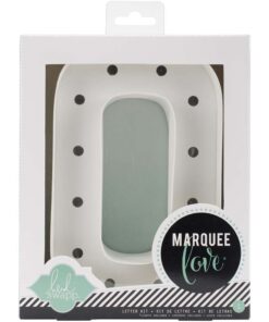 Heidi Swapp Marquee Love Letters, Numbers & Shapes 8.5-O