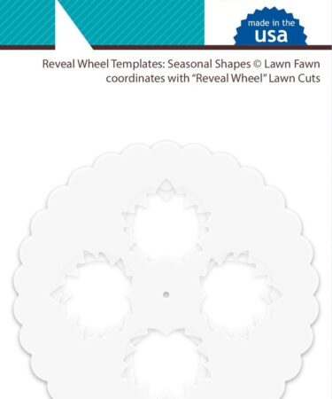 reveal wheel templates: seasonal shapes