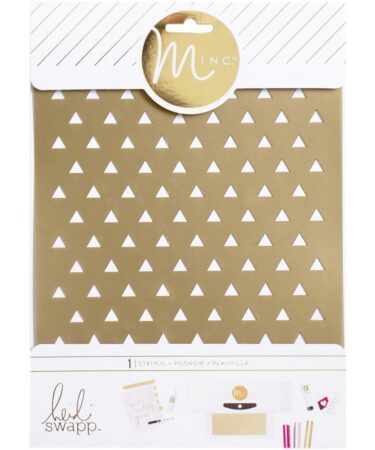 Minc Stencil 6.5"X8.5" Triangle