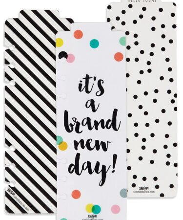 Carpe Diem Plastic Bookmarks 3/Pkg