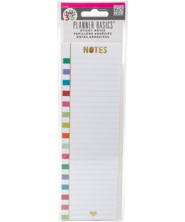 Happy Planner Sticky Note Pad W/20 Sheets 8X2.5