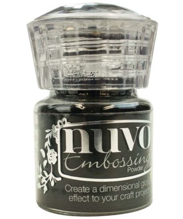 NUVO EMBOSSING POWDER - JET BLACK