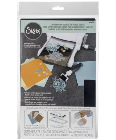 Sizzix Chrome Precision Base Plate For Intricate Thinlits