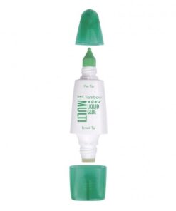 Tombow liquid glue multi talent 25ml with two tips blister - riposizionabile