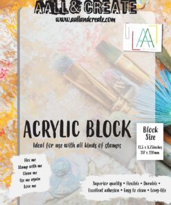 AALL & CREATE - Acrylic Block A4