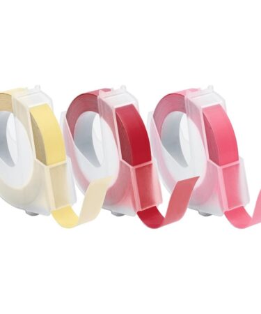 We R Memory Keepers LabelIT .375 Emboss Tape Rolls 3/Pkg- Warm