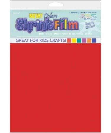Grafix Shrink Film 8.5X11 6/Pkg