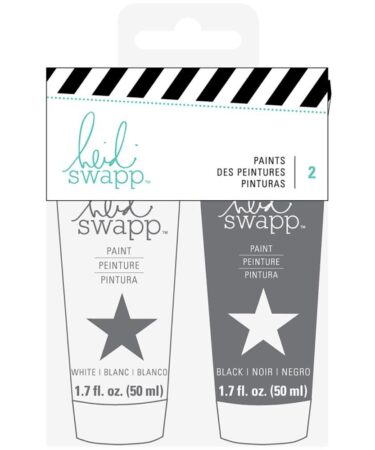 Heidi Swapp Paint Set 2/Pkg Black & White