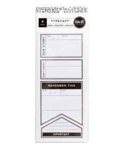 We R Memory Keepers Typecast Small Labels