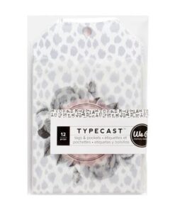 We R Memory Keepers Typecast Stitched Tags