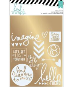 Wanderlust Rub-On Foil Kit 5.5X7.5