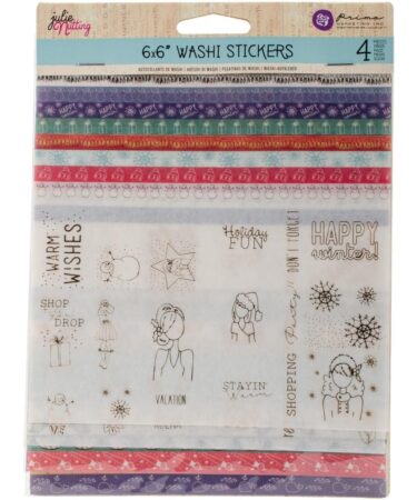 Julie Nutting Planner Washi Stickers 4/Pkg