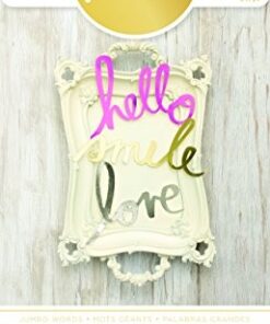 Minc Die-Cut Jumbo Words 6/Pkg