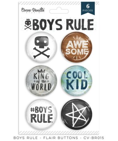 Boys Rule  ‚ÄúFlair Buttons‚Ä