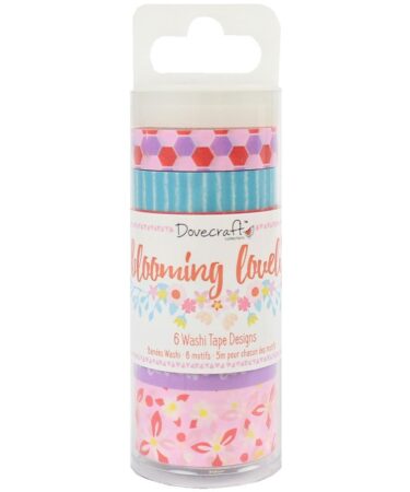 Dovecraft Blooming Lovely Washi Tape 6/Pkg