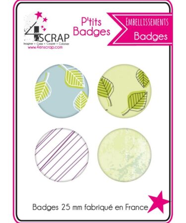 Set of 4 Fall 2016 2 Badges