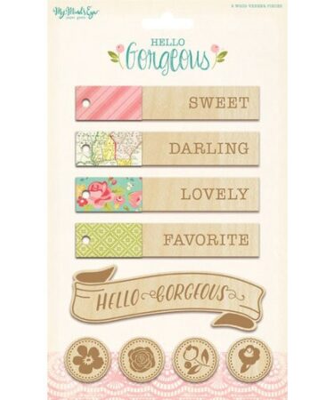 Hello Gorgeous Wood Veneer Shapes_x000D_
Shapes