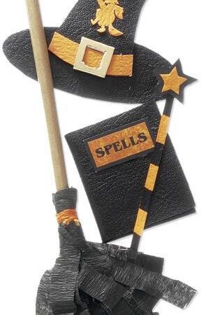 Jolees By You Dimensional Stickers Witch Accessories
