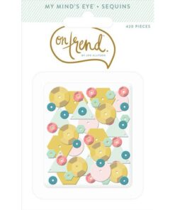 On Trend Assorted Sequins-Happy