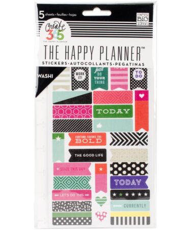 Happy Planner Stickers 5/Sheets_x000D_Bold - Washi