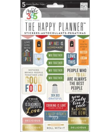 Happy Planner Stickers 5/Sheets_x000D_Good Food