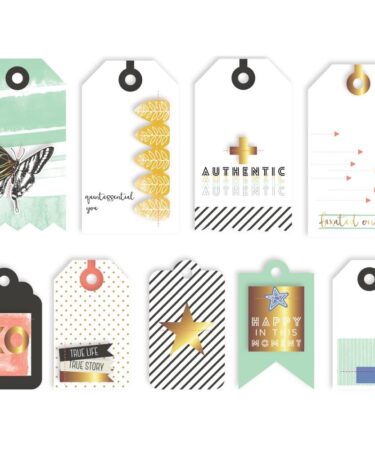 Escape The Ordinary Layered Tags 8/Pkg