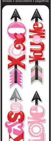 Puffy Stickers_x000D_
Kiss Me Arrow