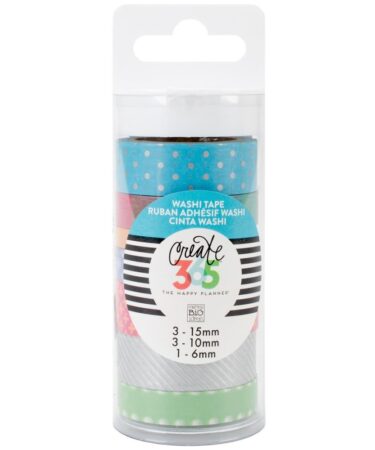 Happy Planner Washi Tape 7/Pkg_x000D_Neon