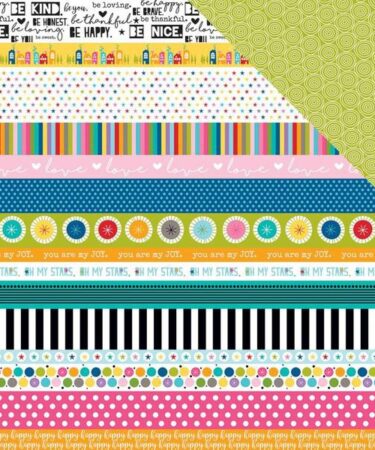 Oh My Stars Double-Sided Cardstock 12X12-Borders