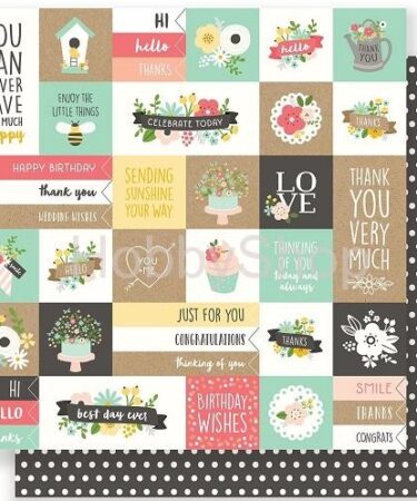 Spring Fling Double-Sided Cardstock 12X12-From Me To You