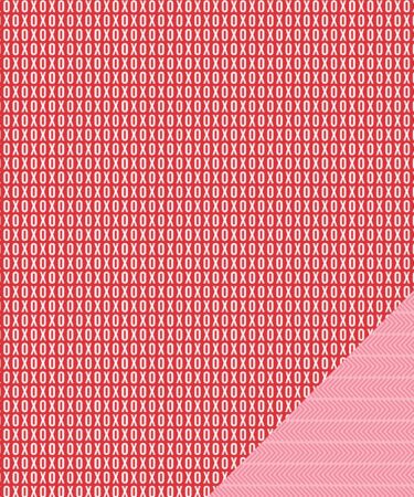 Be Mine Double-Sided Cardstock 12X12-XOXO