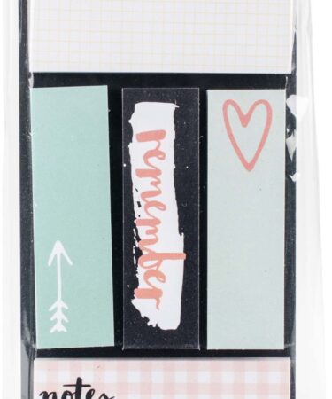 Kaiser Style Adhesive Note Pads 6/Pkg-Bloom; Assorted Sizes & Designs