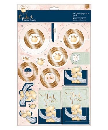 FOREVER FRIENDS DECOUPAGE PACK