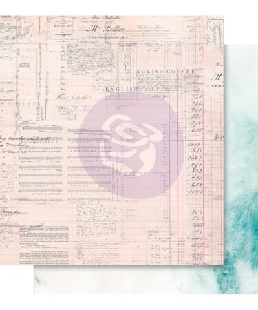 Misty Rose Foiled Double-Sided Cardstock 12X12- The Untold Story