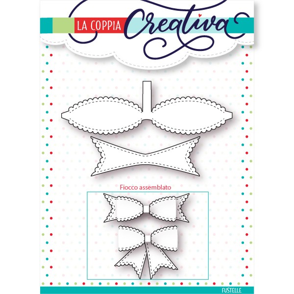 IL NEGOZIO DELLA MAMMA DI CLE – USATI DALLA CLE –Fiocco decorativo- LA COPPIA CREATIVA