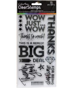 Colorbox Clear Stamps BIG THANKS