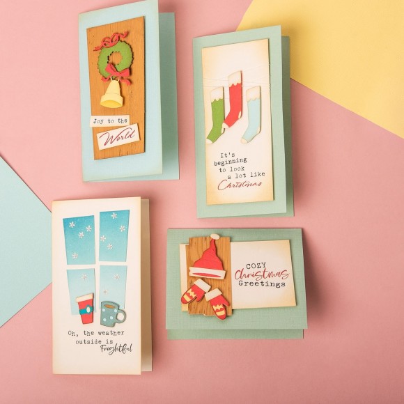 Alternative view of Sizzix • Thinlits die set 12pk festive things VAULT EDITION