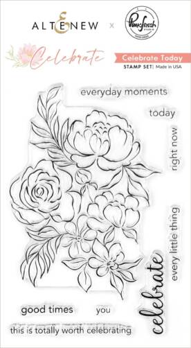 IL NEGOZIO DELLA MAMMA DI CLE – USATI DALLA CLE –Celebrate Today Stamp Set - ALTE NEW