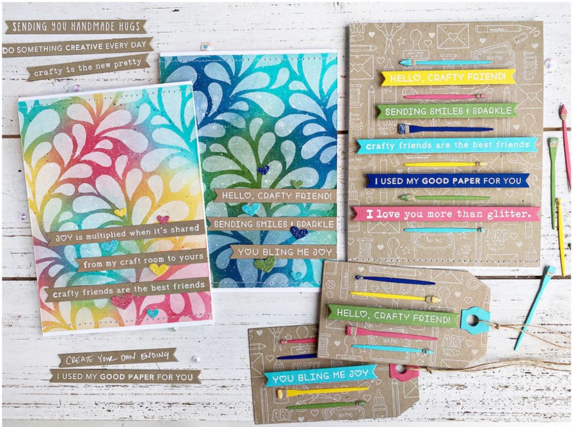 Alternative view of IL NEGOZIO DELLA MAMMA DI CLE – USATI DALLA CLE –Simple Strips - Crafty - TAYLORED EXPRESSIONS