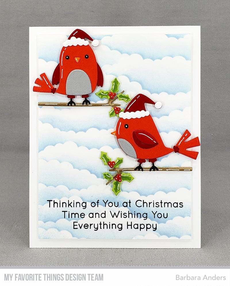 Alternative view of My Favorite Things Micro Cloud Edges Stencil