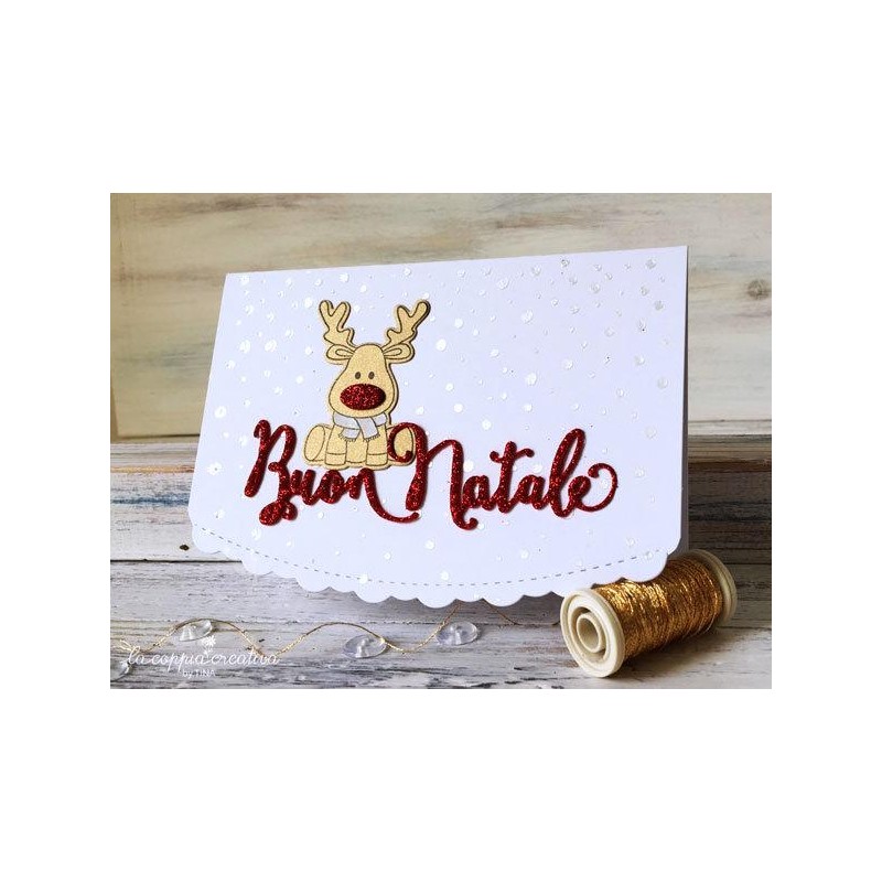 Alternative view of LA COPPIA CREATIVA - LE RENNE DI NATALE TIMBRI