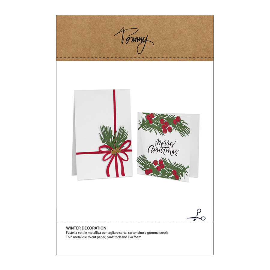 IL NEGOZIO DELLA MAMMA DI CLE – USATI DALLA CLE –Tommy fustella – Winter Decoration