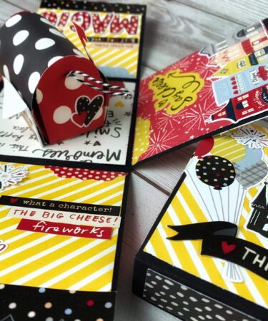 MAIN STREET EXPLOSION BOX CON MAIL BOX... PRODOTTO CONTENITORE