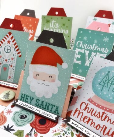 Alternative view of SEGNAPOSTO VELOCI CON LA MERRRY AND BRIGHT COCOA VANILLA