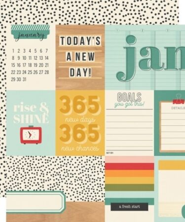SIMPLE STORIES - HELLO TODAY - JANUARY