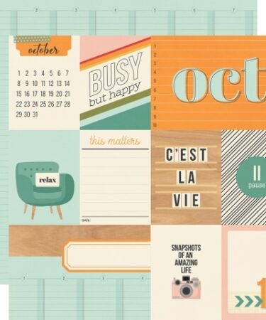 SIMPLE STORIES - HELLO TODAY - OCTOBER