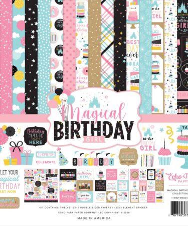 Echo Park Magical Birthday Girl 12x12 Inch Collection Kit
